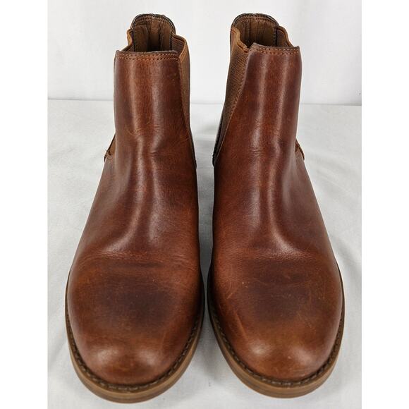 TIMBERLAND WOMEN'S LIGHT BROWN MAGBY LOW CHELSEA BOOTS – US SIZE 7, STYLE A1HT6 - Picture 3 of 10